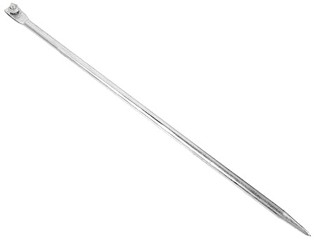 AUTSUPPL Earth Rod Kit Galvanised Earthing Rod Iron Grounding Bar for Household Appliances with Single Hole Design Easy to Install High Durability a Home