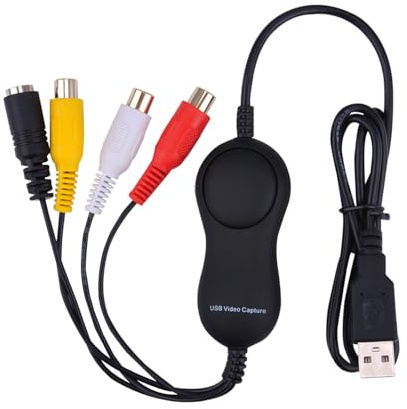 Strumento di digitalizzazione video professionale che converte i segnali analogici in segnali digitali tramite USB 2.0 e supporta la registrazione con risoluzione 480p con driver musicale, scheda di