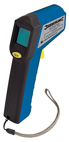 Silverline 633726 Thermomètre infrarouge laser -20 °C à +320 °C