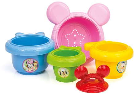 Clementoni 14394.8 Baubecher-Pyramide stapelbar