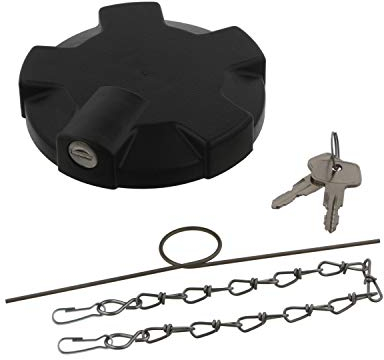febi bilstein 06286 Tankdeckel abschließbar, unbelüftet mit Dichtung und Kette, 1 Stück