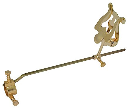 Atril super trombón, distancia ajustable soporte Ø 20 mm