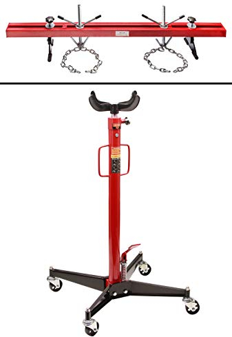 otgerlensker products Motorbrücke Motorträger 500 kg + Getriebeheber 500KG Motorheber Hydraulik