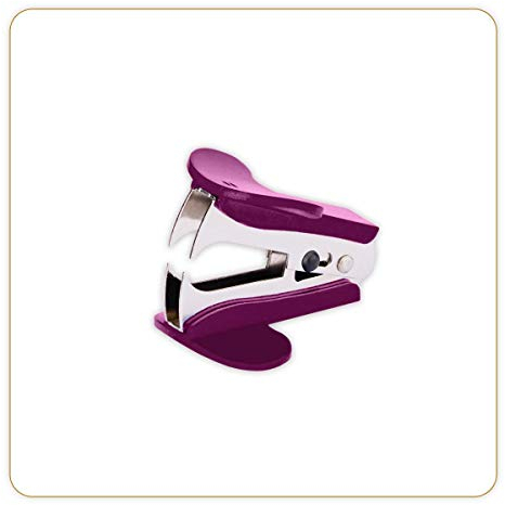 LB Office 8298 D-Clip Klammerentferner, Verriegelung, 2 Materialien, Edelstahl/ABS rutschfest