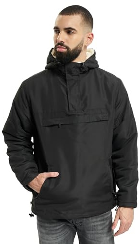 Brandit Windbreaker Sherpa, storlek S till 5XL, svart, 5XL