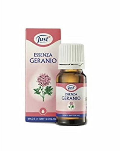 Just - Olio Essenziale Geranio 10 ml Riequilibrante per ansia e irritabilità