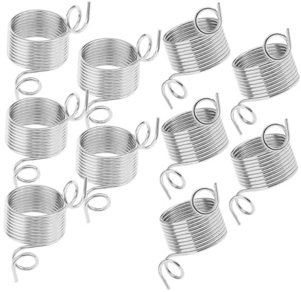 BELLIFFY 10pezzi Anelli Decorativi per Maglieria Fai da Te Artigianato Maglia Anelli per Maglieria Delicati e Uncinetto