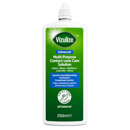 Vizulize Advanced Multi-Purpose Contact Lens Solution, 250ml