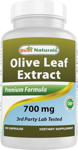 Best Naturals Olive Leaf Extract, 700 Mg, 90 Capsules