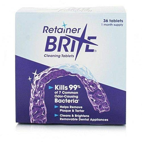 Retainer Brite Lot de 36 tablettes de nettoyage