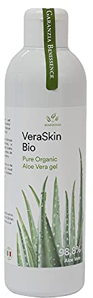 Benessence - Puro Gel Biologico di Aloe Vera - 250 ml- Rinfrescante - Lenitivo - Ammorbidente - Ristrutturante