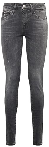 Mavi Adriana Jeans, Gris, 28W x 28L Femme