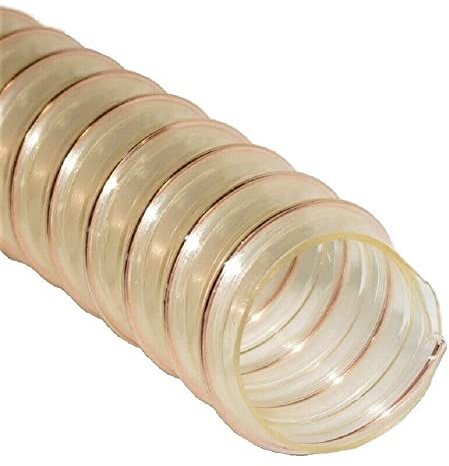 Generisch Tuyau d'aspiration - Tuyau de pression - Tuyau en spirale en PU - Tuyau d'aspiration - Tuyau de transfert standard (moyen, Ø intérieur du tuyau : Ø250mm)