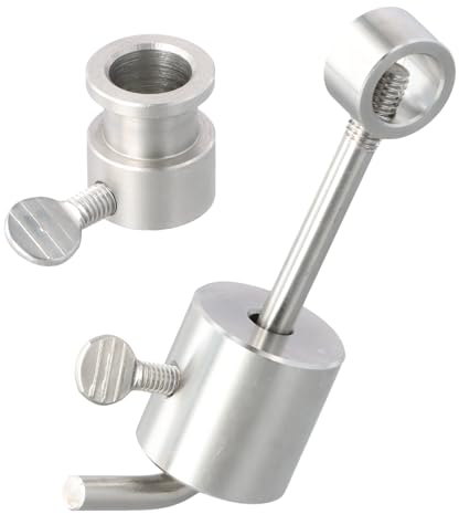 Dibotell Peso di Bilanciamento per Spiedo da Grill, Bilanciere con Barra a L e Limitatore, Peso di Bilanciamento per Spiedo Rotante, Peso di Equilibrio per Spiedo Rotante, Accessorio per Rosticceria