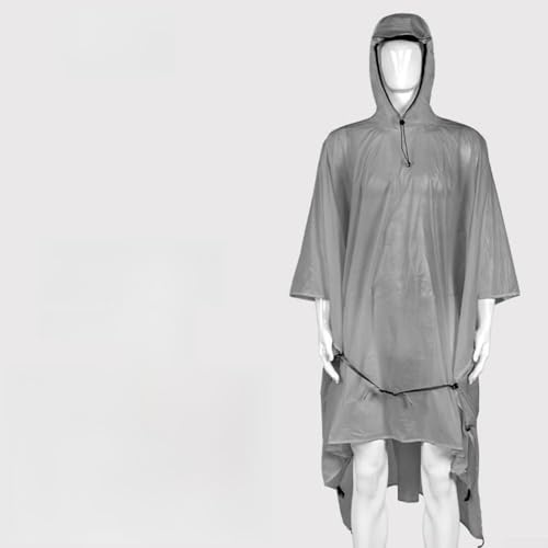 Yuanpgky Hache et hache de camping | Outil de camping en plein air pour la randonnée et le trekking | Matériau nylon enduit de silicone 15D | Imperméable PU8000 + mm | Résistant à l'abrasion | (Gris M