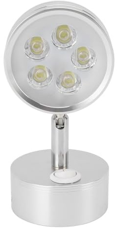 Hamwesh Modern LED-vägglampa, 5W Justerbar Bildljus, Galvaniserad