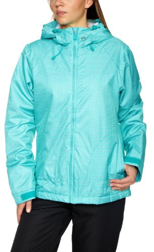 Roxy dam snowboardjacka Ivy huvtröja houndstooth print crc 36 EU