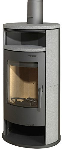 Thermia Kaminofen »Olympus V3« - Naturstein - 7 kW - Ovale Form - max. 148 m³