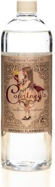 Liter - 33.5 oz Courtneys Fragrance Lamp Oils - Sandalwood Bergamot
