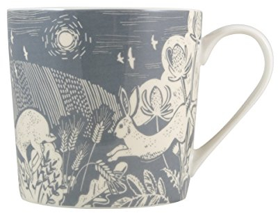 English Tableware Company Artisan Grey Hare Mug, 11.5 cm Diameter