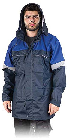 Leber&Hollman LH-Thunder_L Schutzjacke, Dunkelblau-Blau, L Größe