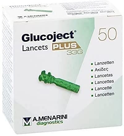 GLUCOJECT 50 LANCETS Plus 33G MENARINI PARA2
