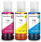 UniPlus Tinte E102 Kompatibel für Epson E102 Multipack Color Druckerpatronen ET-2850 ET-4850 ET-3850 Kompatibel für Epson Ecotank ET-2850 ET-2856 ET-4856 ET-15000 ET-2750 ET-2851 ET-2756 ET-3700 Tinte