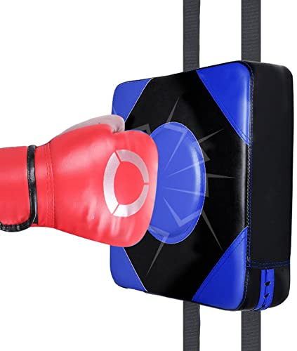 Wandstanzpolster Boxen, Schlagpolster Wandmontage, Schlagpolster Boxen Wand, Schlagmatte Boxen mit Höhenverstellung, Zielpolster Boxen, Box Trainingsgeräte für Zuhause, Fitnessstudio, Boxtraining