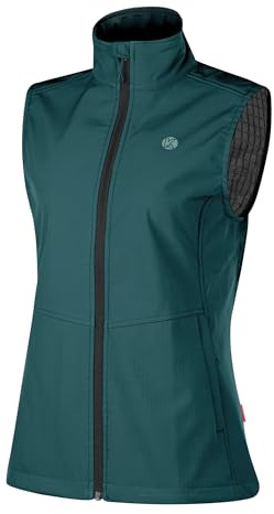 KUTOOK Gilet in Pile da donna Gilet Softshell Invernale Gilet Trekking Donna Giacca Sportivo Impermeabile Antivento per Pesca Arrampicata Running Ciclismo e Vita Quotidiana