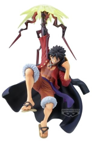 Banpresto Figure Action Monkey D. Luffy II One Piece, Battle Record Collection, Special, 15 cm, BP28832P Multicolore, Figura da collezione, Ottimale per i fan degli Anime