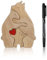 Muttertag Puzzle - Kreatives Bärenfamilie Holz Puzzle, Ideales Präsent für die Familie und die Jüngeren, Einzigartige Holztiere & Mama Bear Dekoration