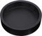Garneck 1 Pz Contenitore Per Snack in Legno Massello Piatto Rotondo Verniciato Nero Vassoio Per Frutta Secca Piatto Creativo Per Noci