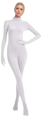 Women Full Body Open Face Bodysuit Full Body Costume Bodysuit Seamless Catsuit For Adults Super Stretch Suit Great For For Dance Stage Performance Diy Party Outfit Halloween Cosplay