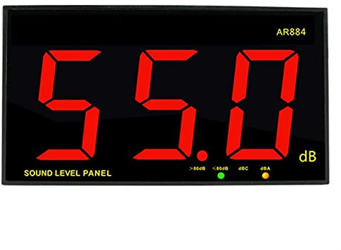 Decibelmätare, Decibelmätare Väggmonterad Digital Bullertester Hög precision Hushålls USB-ljudlarm