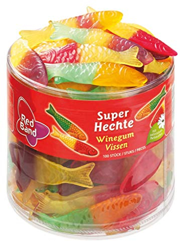 Red Band - Fruchtgummi - Weingummi - Super Hechte - Fische - 1,2 Kg