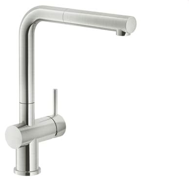 Systemceram Live Edelstahlfinish Niederdruckarmatur