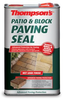 Ronseal PBPSWL5L Patio & Block Paving Seal Wet Look 5 Litre