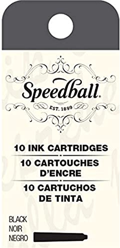 Speedball Art Products 002905 Fountain Pen Ink Cartridges Set