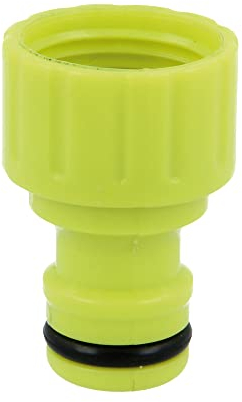 Amig - Adaptador para Unión de Grifo con Manguera - 1/2 - Conexión Rápida y Fácil para Mangueras de Agua de Jardín - Plástico ABS - Verde Pistacho