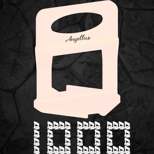 Angellus PRO Kit professionnel pour carrelage 1000 clips 2mm croisillon carrelage autonivelant | Cales autonivelantes | Accessoires carreleur | Système innovant pour sols et murs