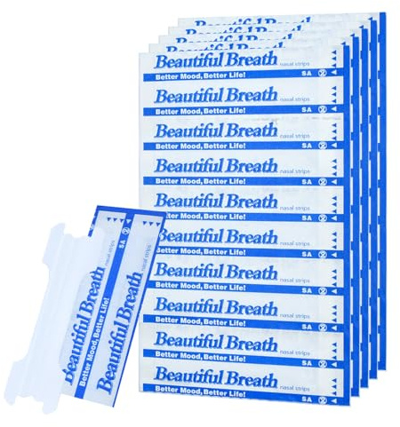 Upgraded Version - Invisible and Transparent Nasal Strips (66mm*19mm) (50)