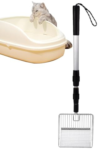Fmzrbnih Polli Coop Rake – Set di attrezzi per la pulizia di pollo, pollo, rastrello per la separazione di cacca e detriti di sabbia, 5,51 x 5,51 pollici
