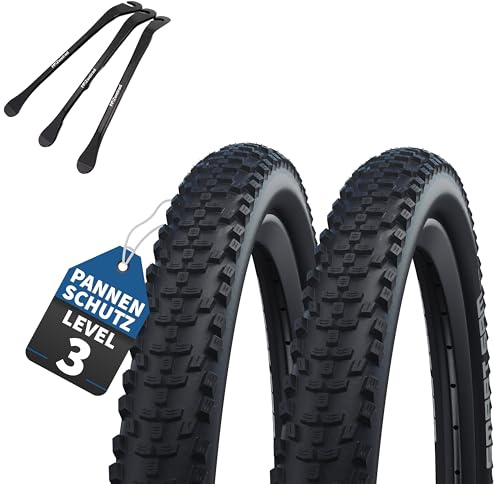 Schwalbe 2X Fahrradreifen Smart Sam 26 x 2.10 Zoll MTB-Reifen HS624 Set