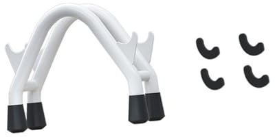 Didiseaon Supporto Porta Manubri Resistente All’usura in Materiale Robusto Base Stabile Porta Manubri Multifunzionale per Fitness Domestico e Palestra e Bilancieri