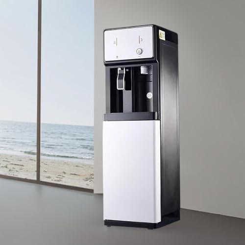 GDVXYS Distributore di refrigeratore d'acqua con 3 secondi di bollitura istantanea, ghiaccio e caldo, doppia funzione, ideale per casa, ufficio, commercio, distributore d'acqua a fontana
