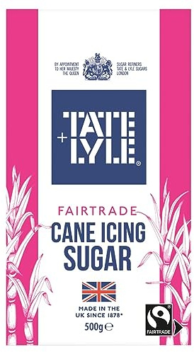 Tate & Lyle Fairtrade Cane Sugar Icing Sugar, 500g