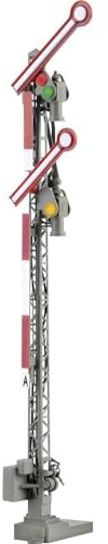 Viessmann 4702 H0 formsignal 2-bladig, okopplad huvudsignal, färdig modell