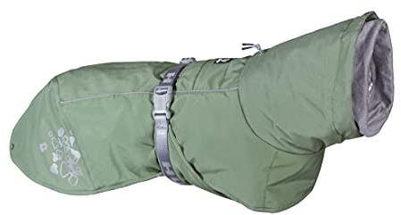 Hurtta Extreme ECO Warmer Hundemantel, Winterjacke für Hunde, Hedge Grün 30 cm