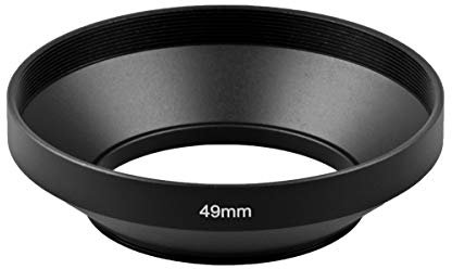 ayex Paraluce in alluminio grandangolare paraluce 49 mm Lens Hood