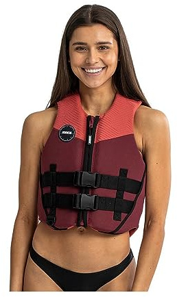 Jobe Mujeres 50N Neopreno Traje De Neopreno Deportes Acuáticos Esquí Acuático Jetski Wakeboard Chaleco De Impacto De Seguridad - Parte Superior - Rosa Rosa